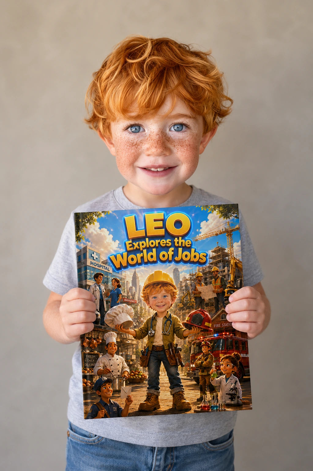 Boy Explores the World of Jobs 🧑‍⚕️